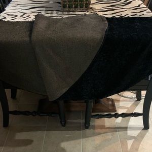 Reversible Designer Custom Made Christmas Tree Skirt